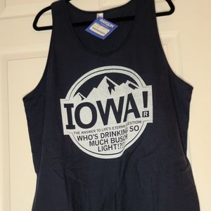 Raygun Tank Top - Iowa Busch Light